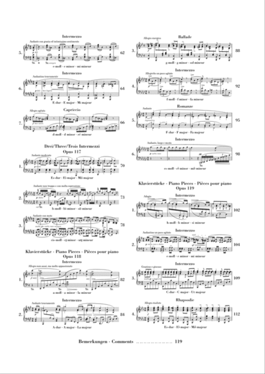 Klavierstücke Piano Solo scores gallery preview page 3