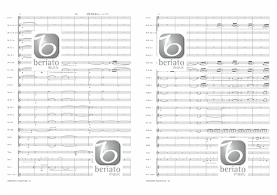 Friendly Takeover Brass Band scores gallery preview page 12