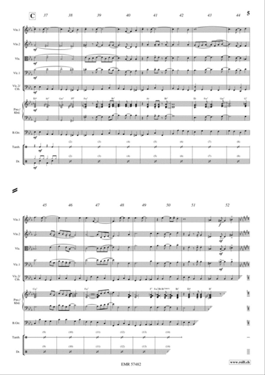 Mack The Knife Mack The Knife String Quintet scores gallery preview page 5