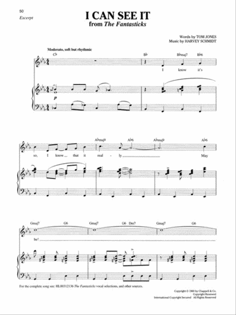 16-Bar Theatre Audition Baritone/Bass Voice scores gallery preview page 6