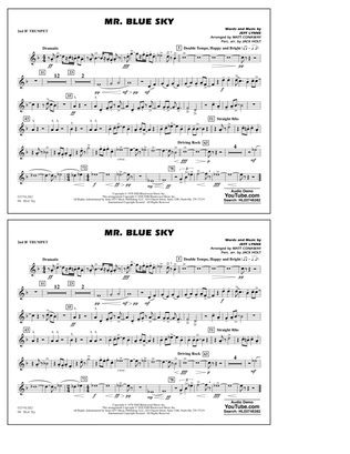 Mr. Blue Sky (arr. Matt Conaway) - 2nd Bb Trumpet