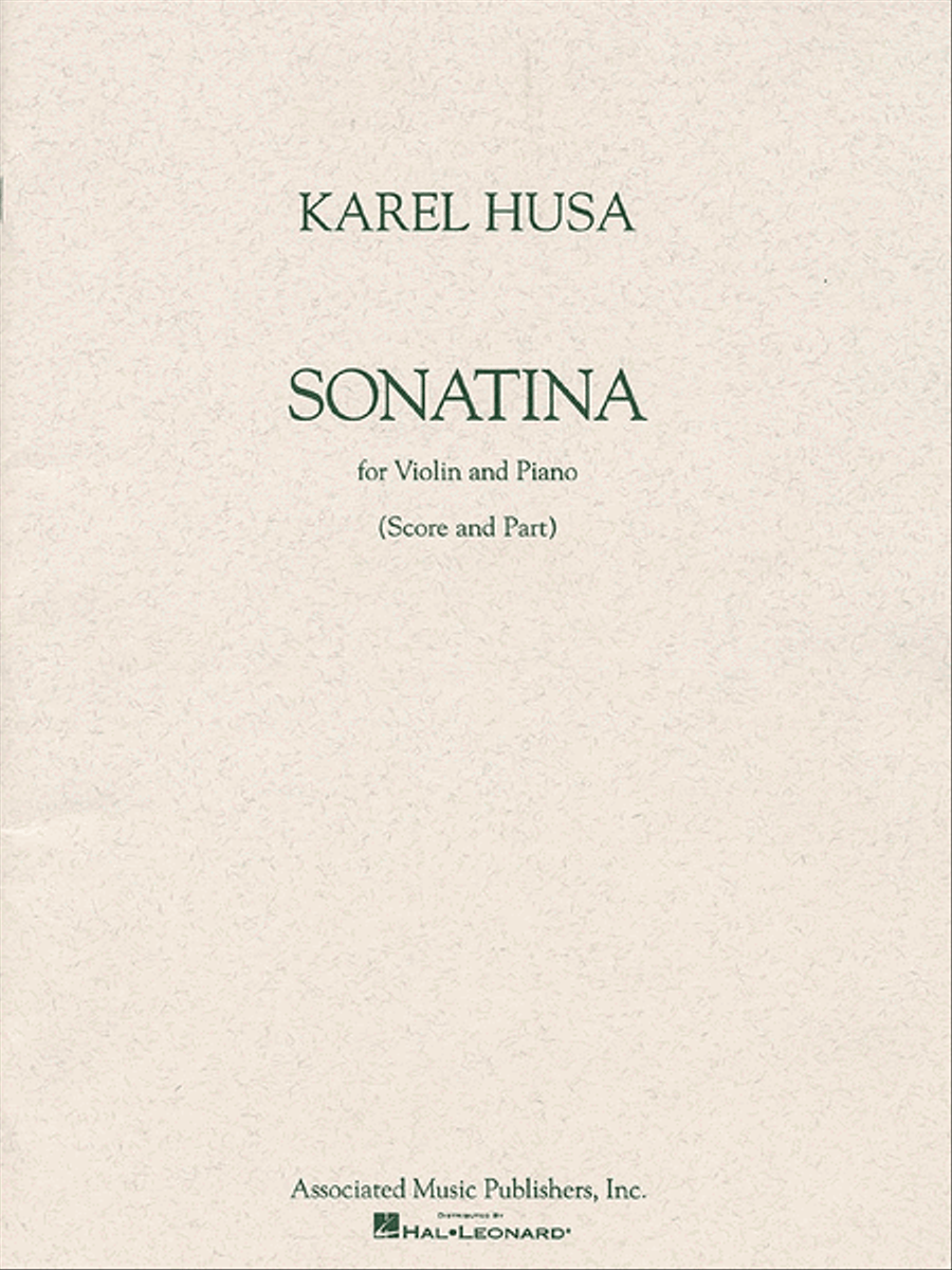 Sonatina for Violin and Piano Violin Solo scores gallery preview page 1