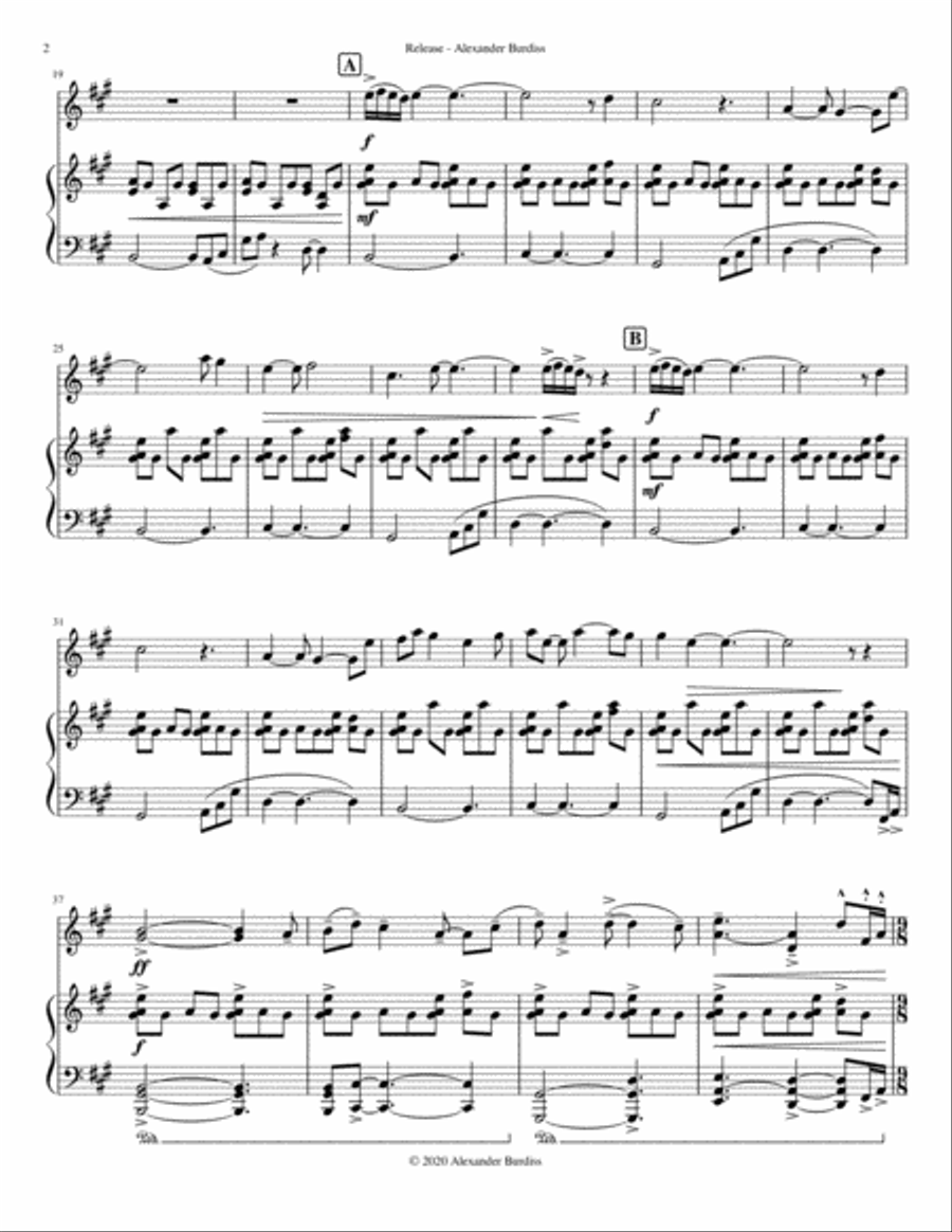 Release Violin Solo scores gallery preview page 3