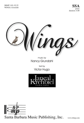 Book cover for Wings - SSA Octavo