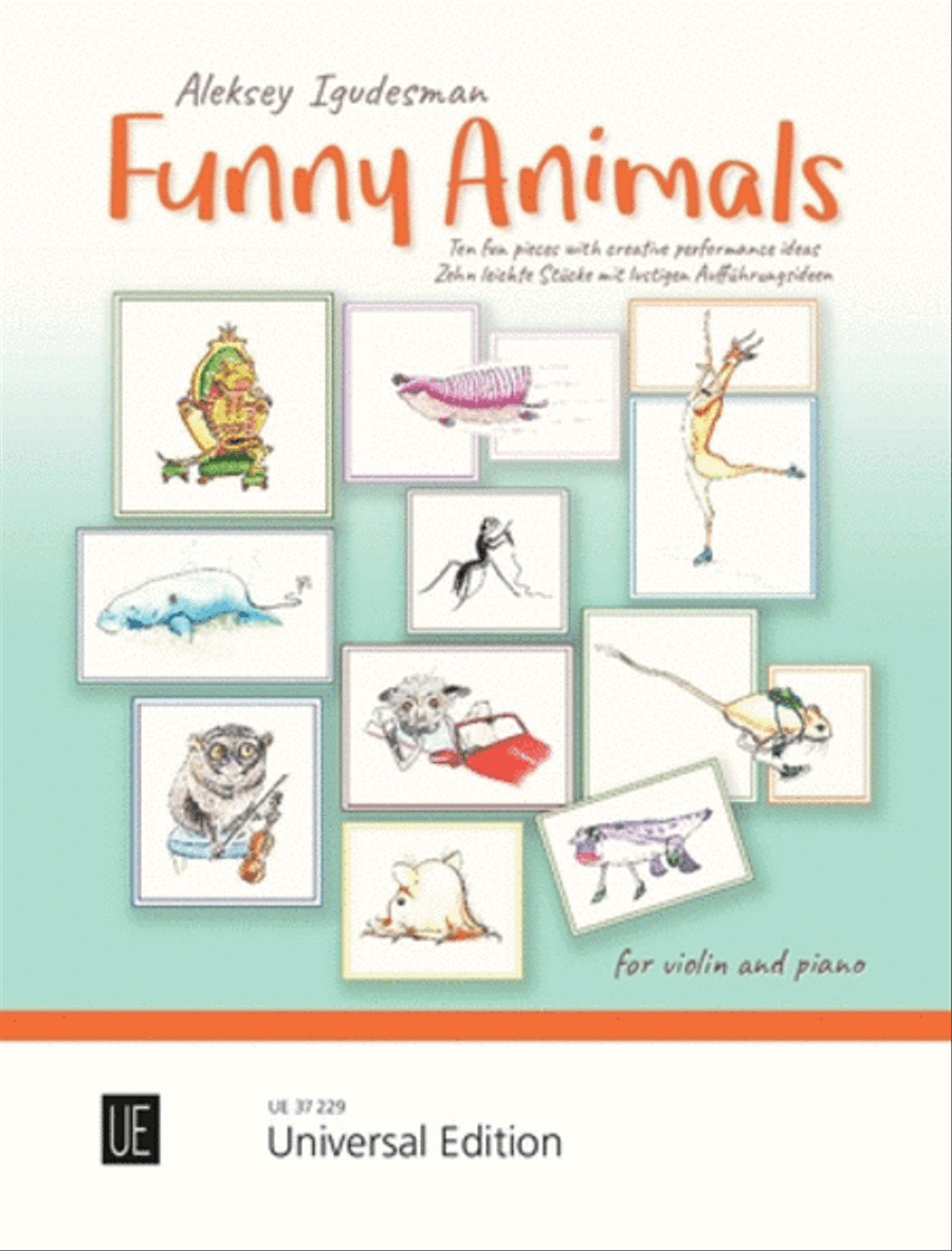 Book cover for Funny Animals