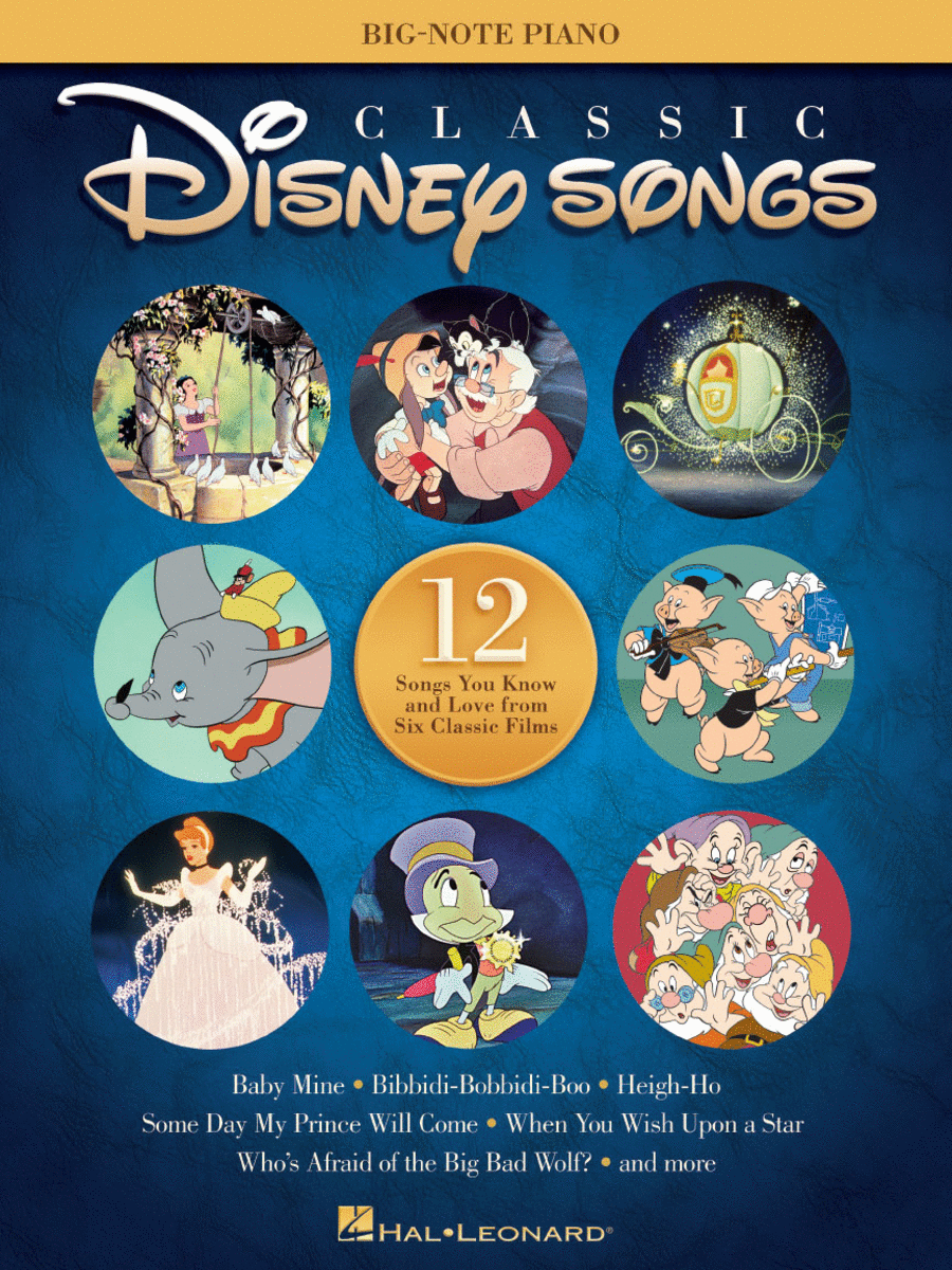 Classic Disney Songs Classic Disney Songs Easy Piano scores gallery preview page 1