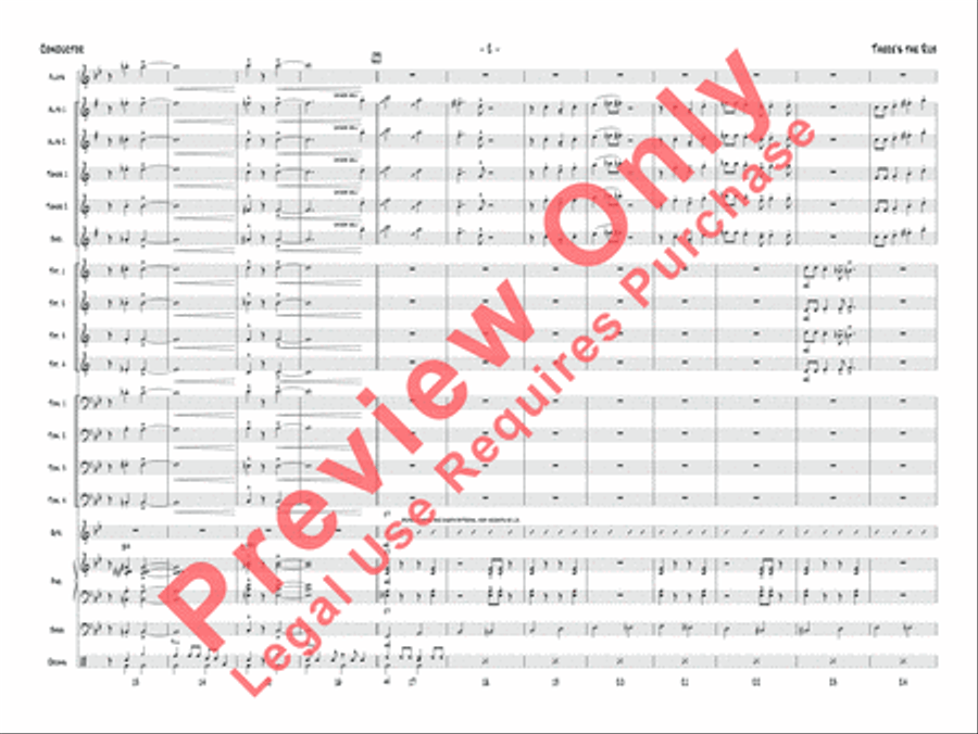 There's the Rub There's the Rub Jazz Ensemble scores gallery preview page 3