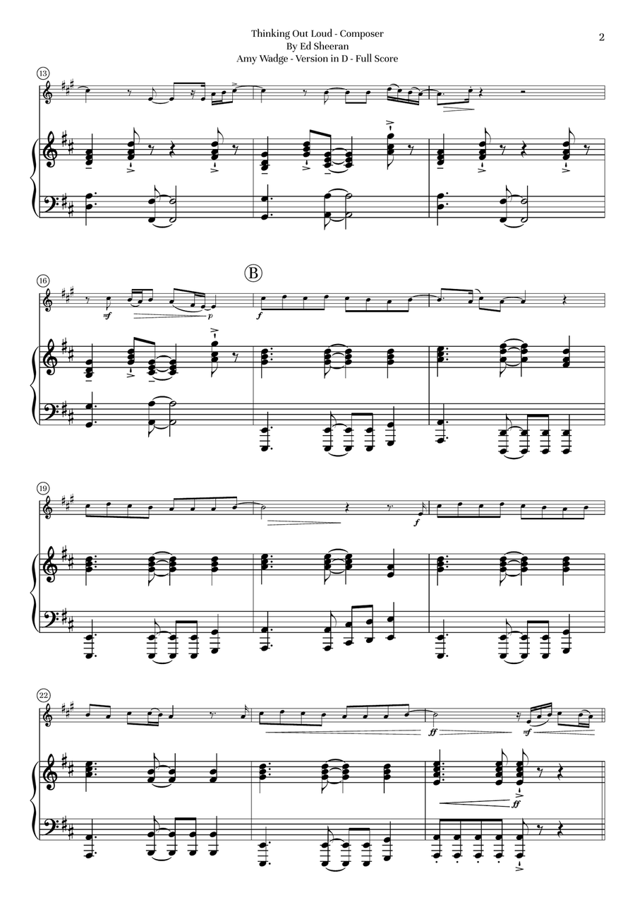 Thinking Out Loud Chamber Music scores gallery preview page 3