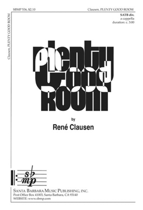 Book cover for Plenty Good Room - SATB divisi Octavo