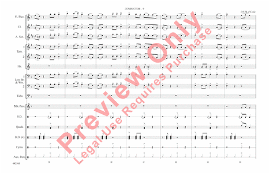 High Hopes Marching Band scores gallery preview page 10