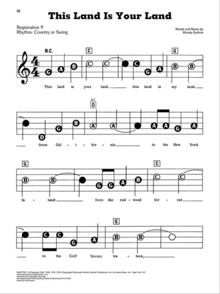 E-Z Play Today #8 - Patriotic Songs