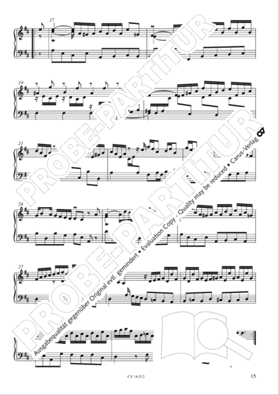 Six Suites Six Suites Harpsichord scores gallery preview page 16