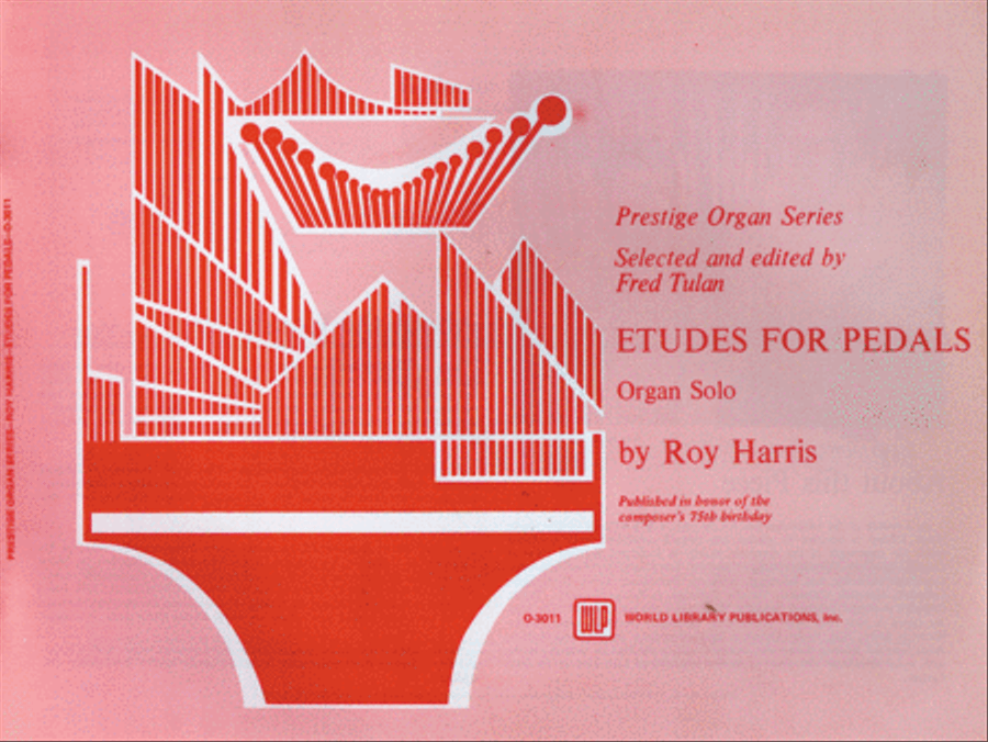 Etudes For Pedals (Organ Solo) Organ scores gallery preview page 1