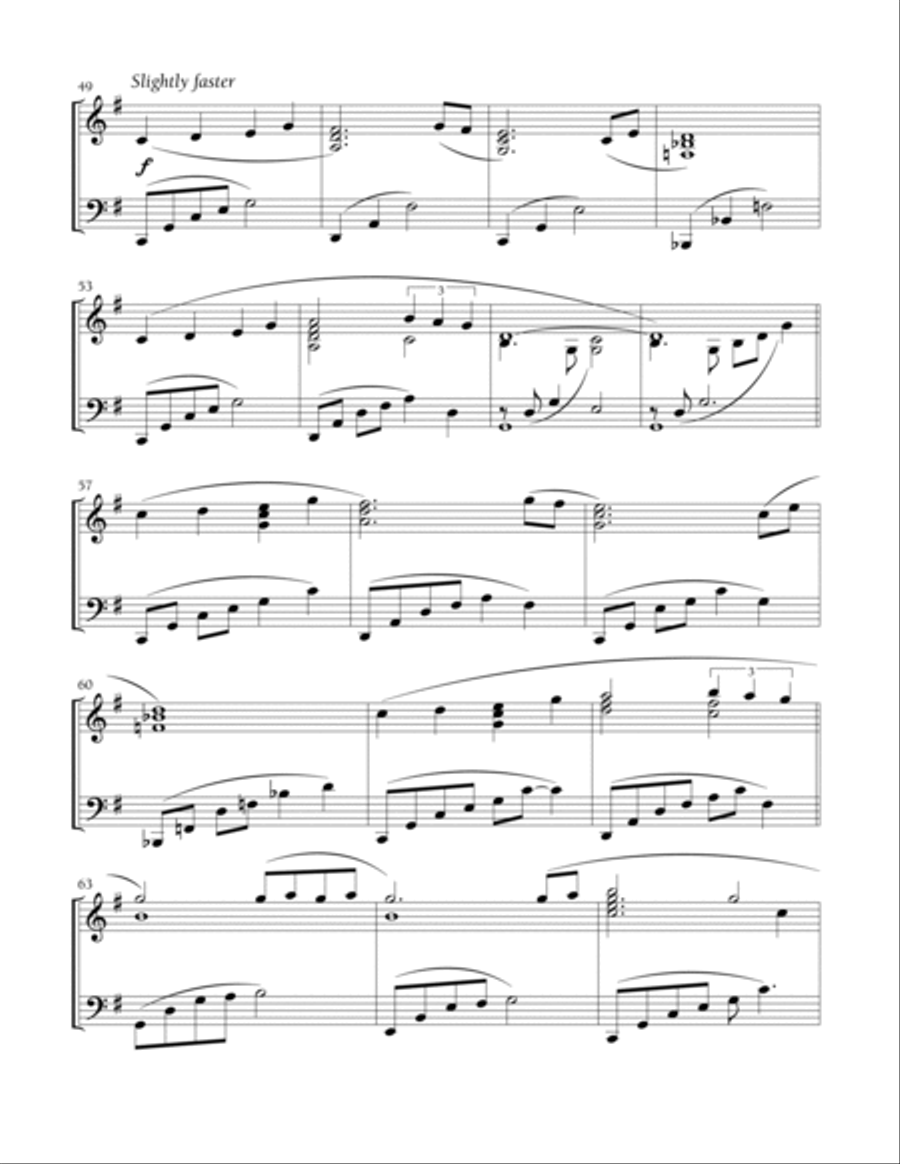 Unchained Melody Unchained Melody Piano Solo scores gallery preview page 4