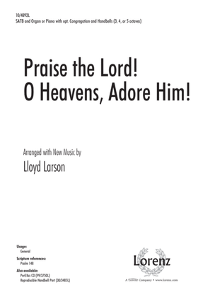 Praise the Lord! O Heavens, Adore Him