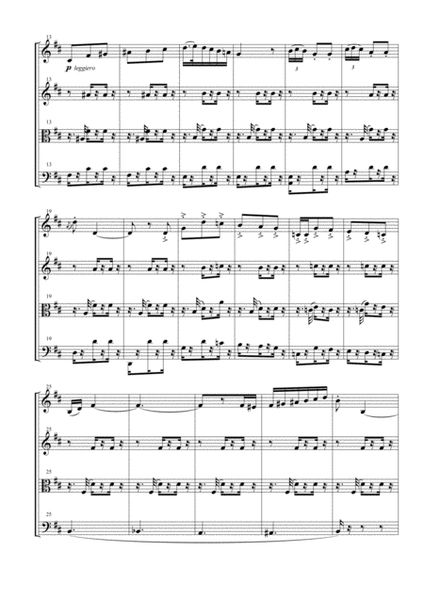 Seguedille & Les Dragons d'Alcala from "Carmen Suite" for String Quartet image number null