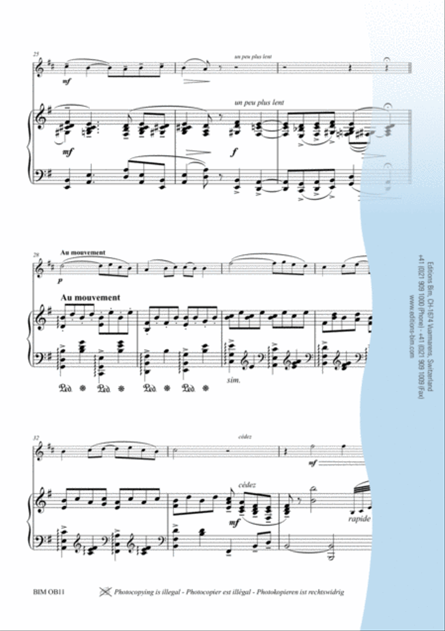 Pavane English Horn scores gallery preview page 4