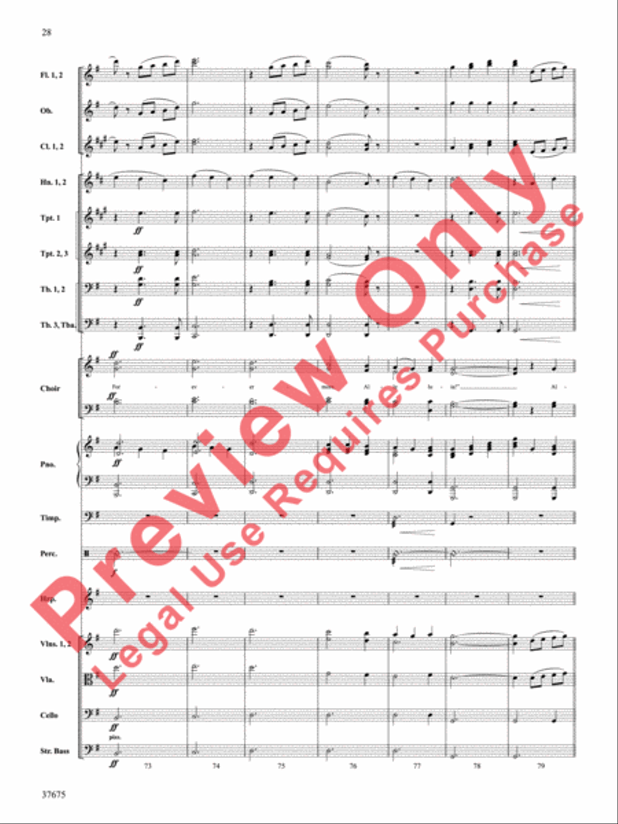 Festival of Carols Choir scores gallery preview page 29