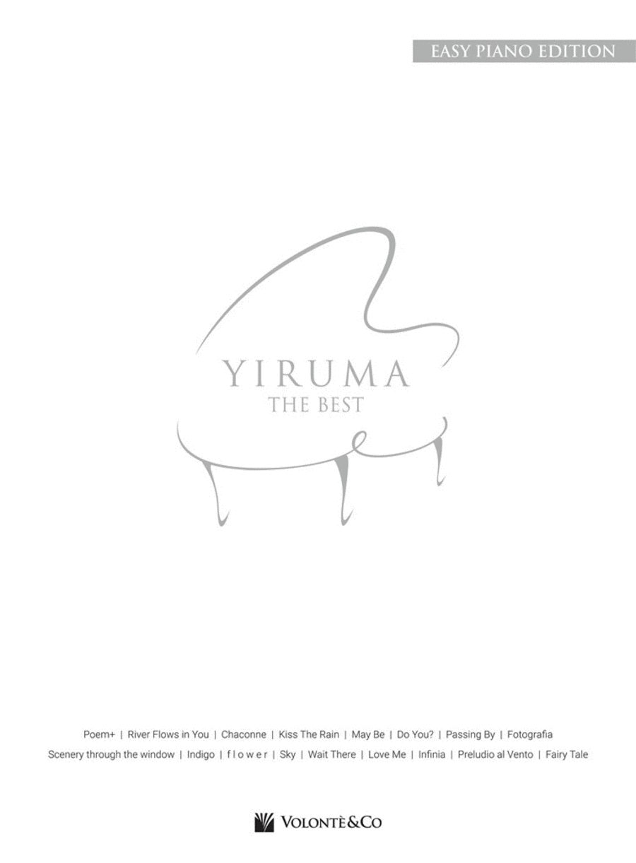 Yiruma The Best Easy Piano scores gallery preview page 1