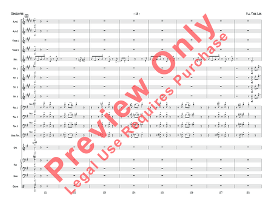 I'll Take Les Jazz Ensemble scores gallery preview page 17