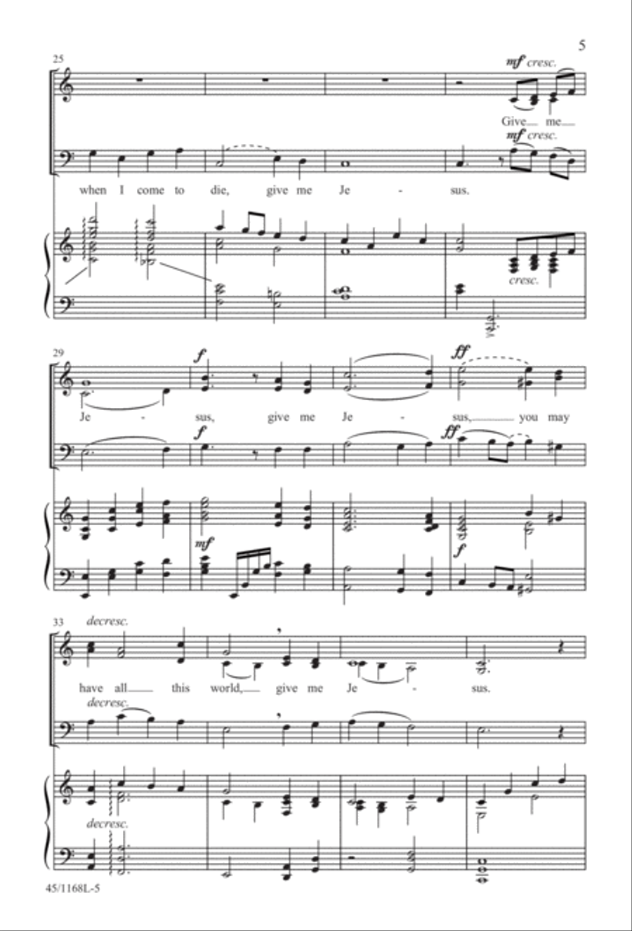 8 Anthems for About 12 Singers 3-Part scores gallery preview page 5