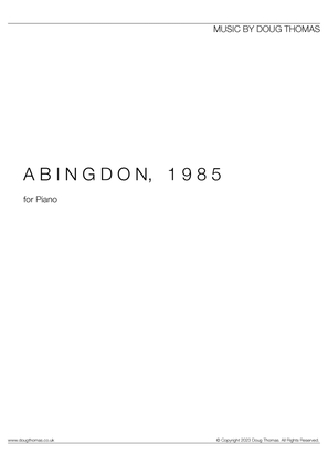 Abingdon, 1985