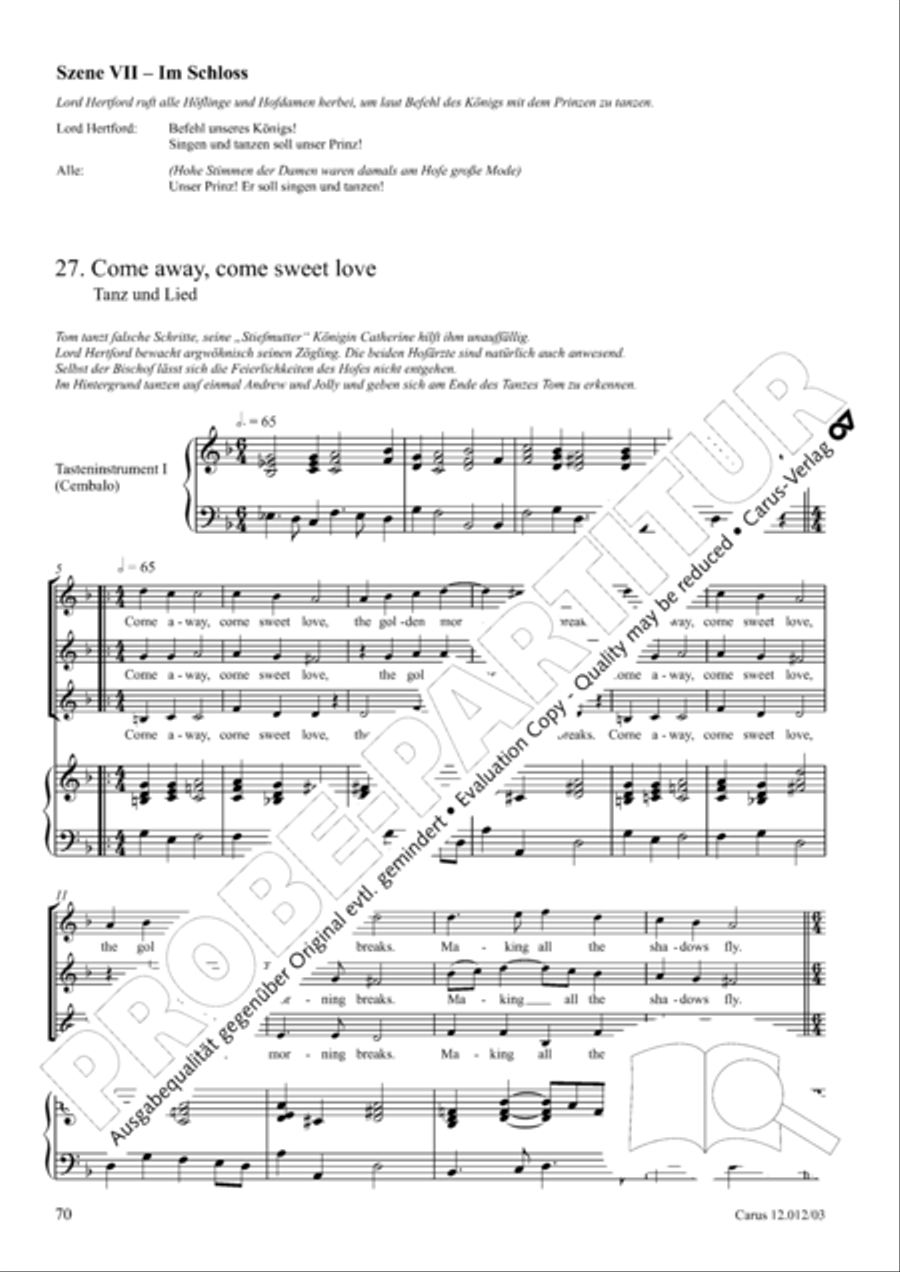 London Dreams 3-Part scores gallery preview page 71