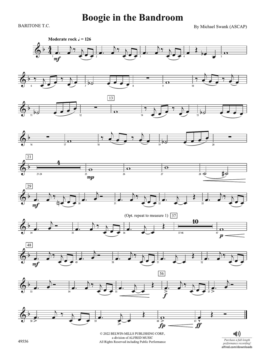 Boogie in the Bandroom: Baritone T.C.