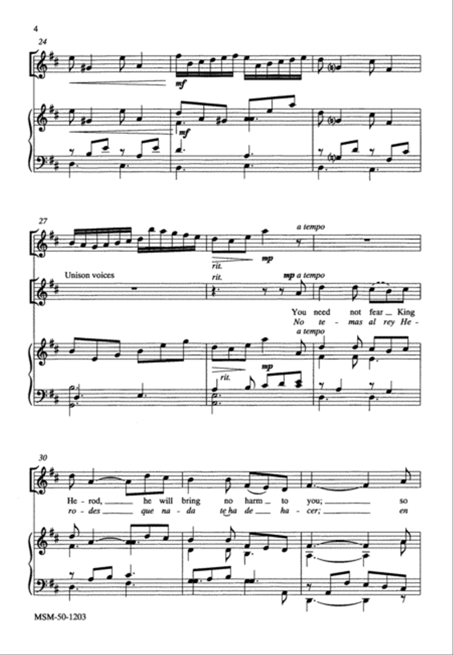 Oh, Sleep Now, Holy Baby Oh, Sleep Now, Holy Baby SA scores gallery preview page 4