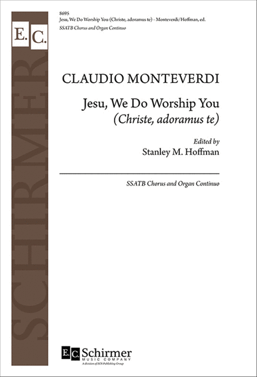Jesu, We Do Worship You (Christe, adoramus te) SSATB scores gallery preview page 1