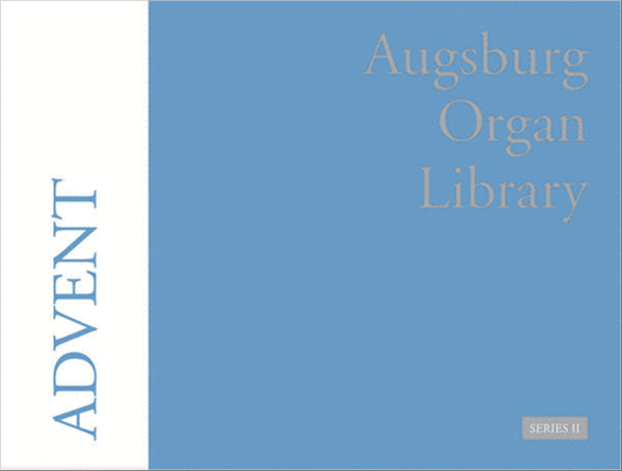 Book cover for Augsburg Organ Library Advent Series 2