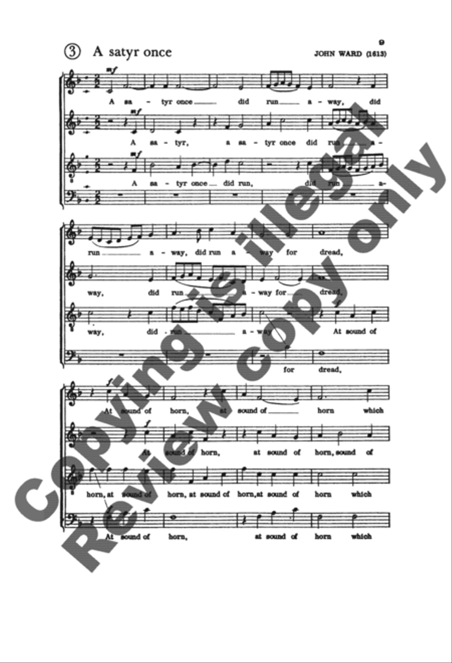 Invitation to Madrigals, Book 5 4-Part scores gallery preview page 5