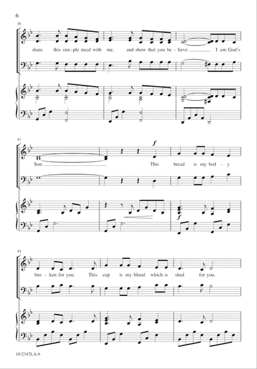 The Upper Room 3-Part scores gallery preview page 6