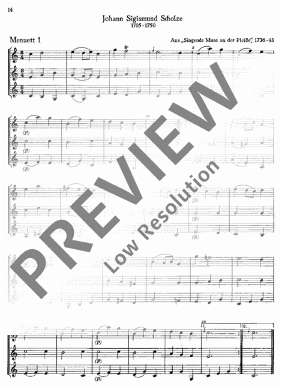 Pre-classical Music SSA scores gallery preview page 15