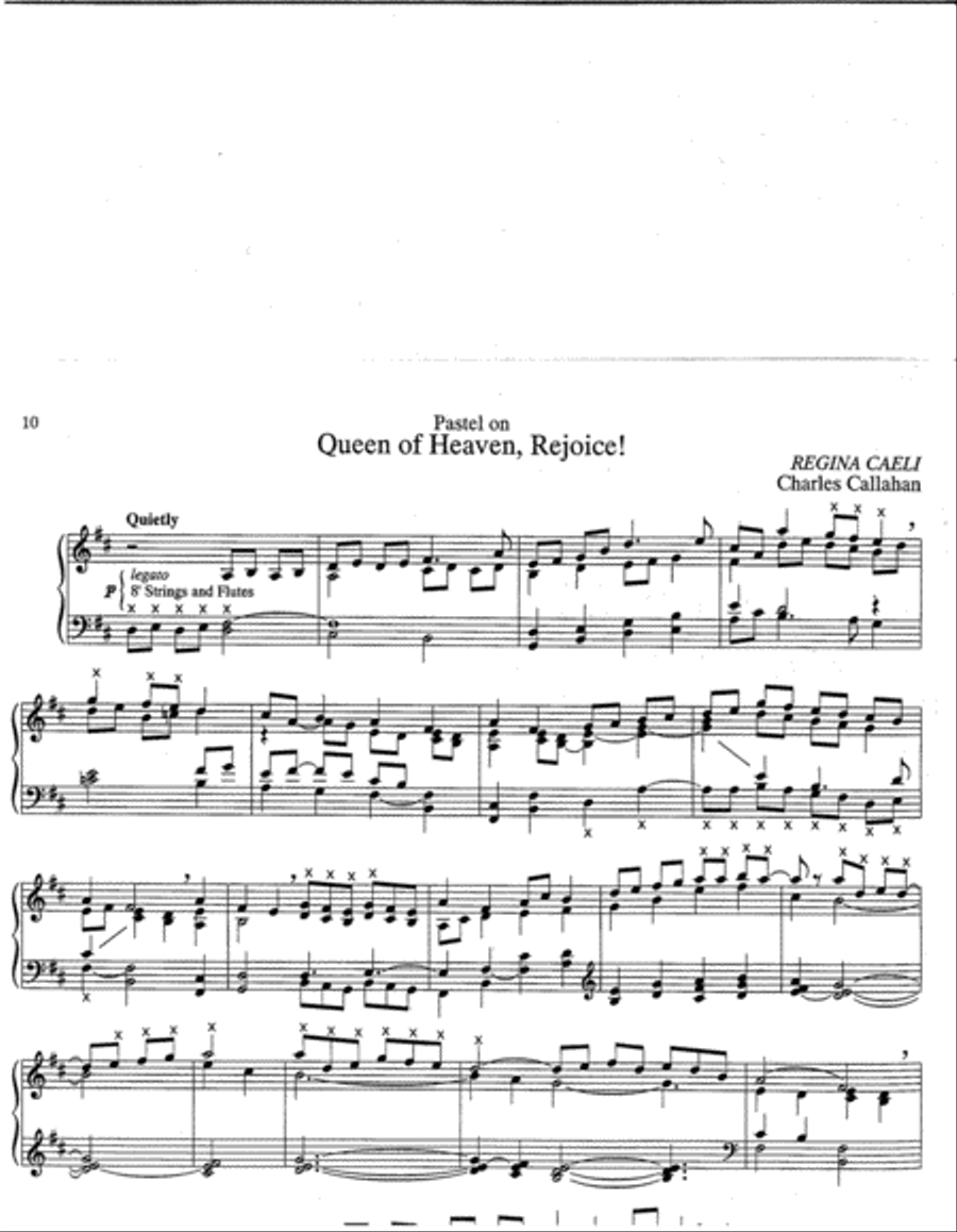 Easter Music for Manuals, Set 2 Organ scores gallery preview page 4