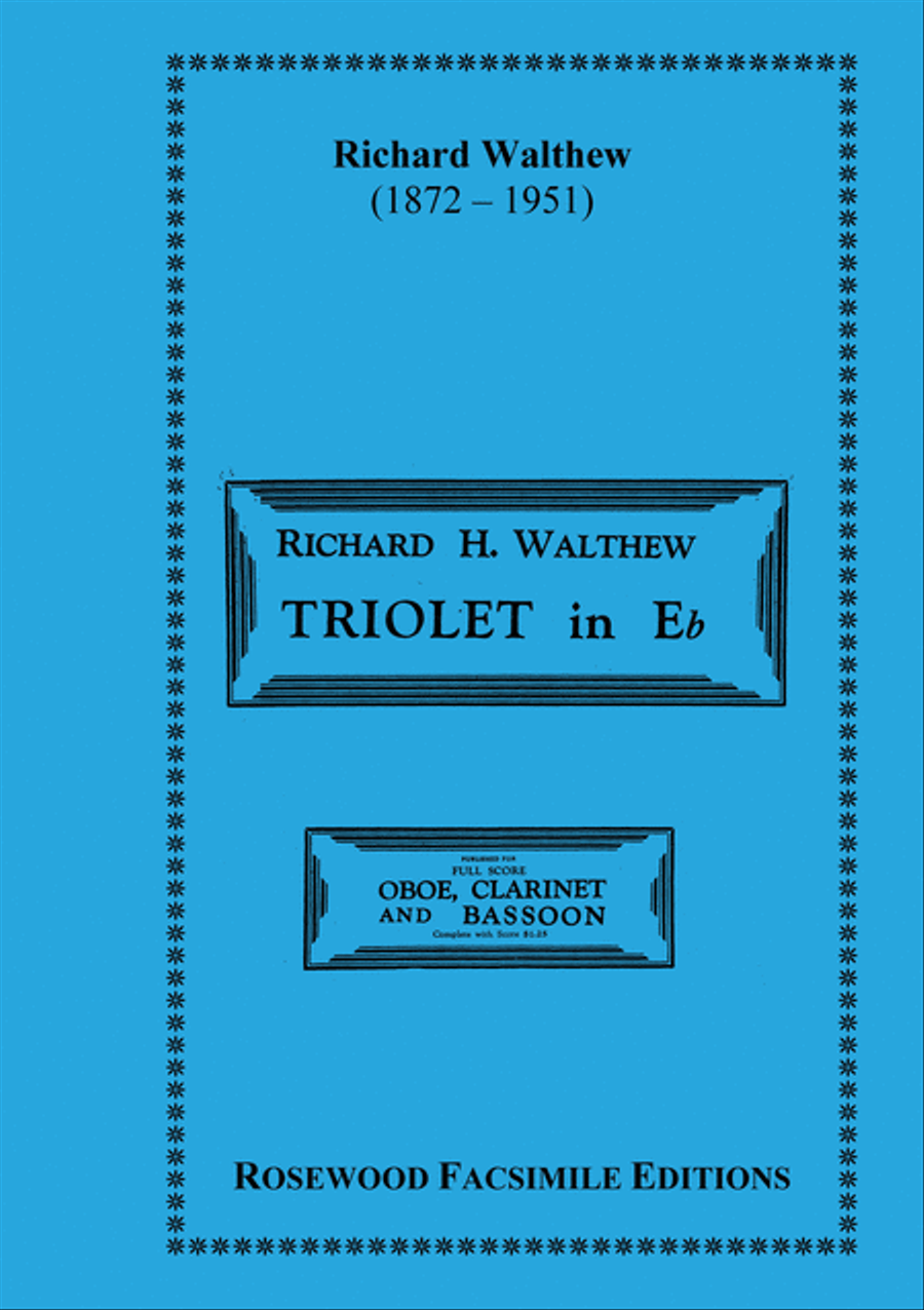Triolet in Eb Bassoon scores gallery preview page 1