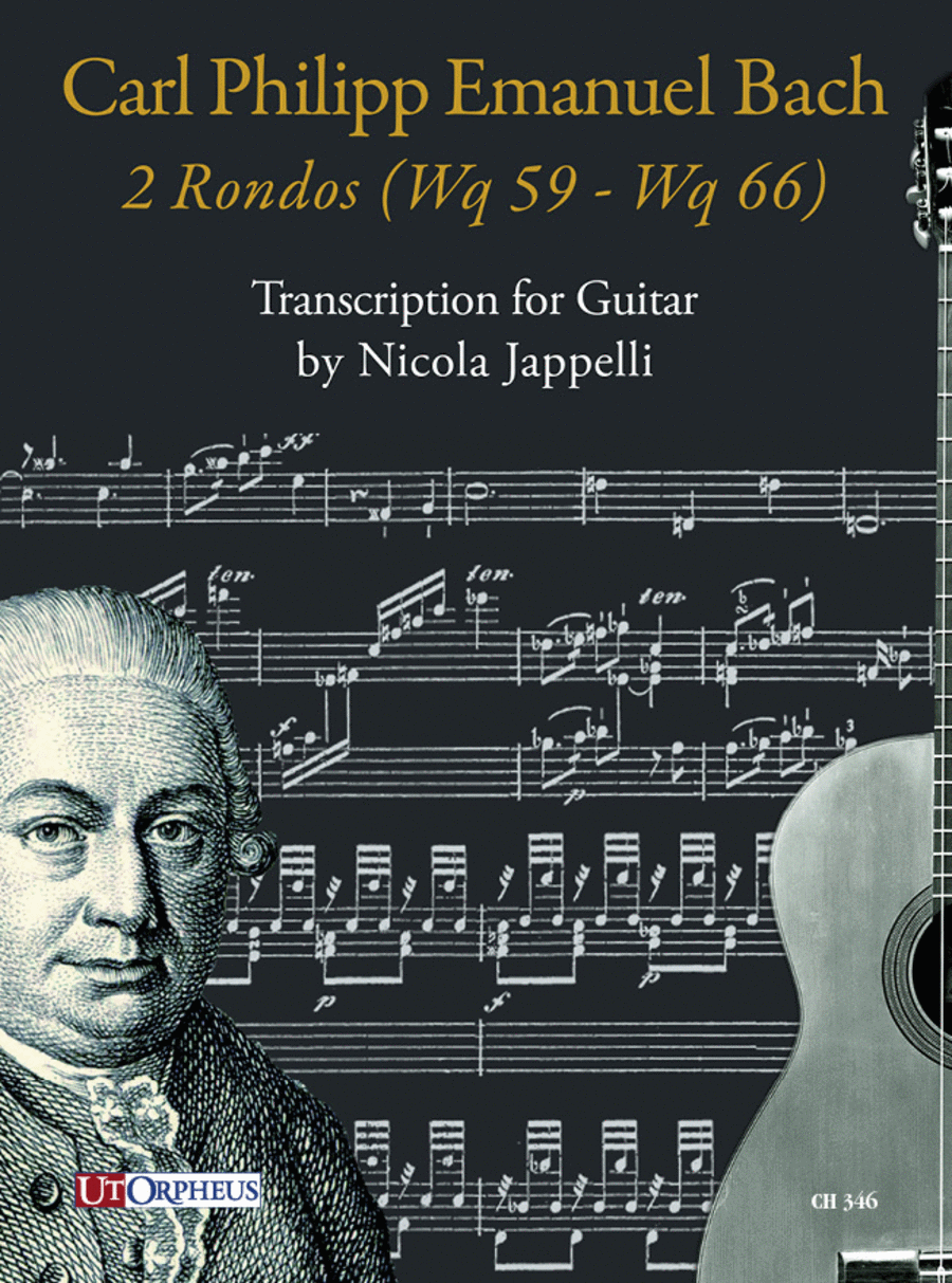 2 Rondos (Wq 59 - Wq 66) for Guitar Acoustic Guitar scores gallery preview page 1