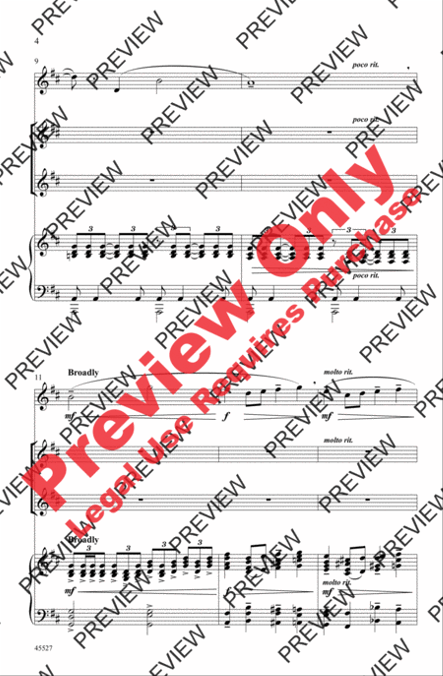 Over the Rainbow Women's Choir scores gallery preview page 4