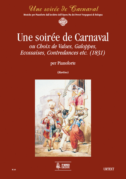 Une soirée de Carnaval ou Choix de Valses, Galoppes, Ecossaises, Contredances etc. (1831) for Piano image number null