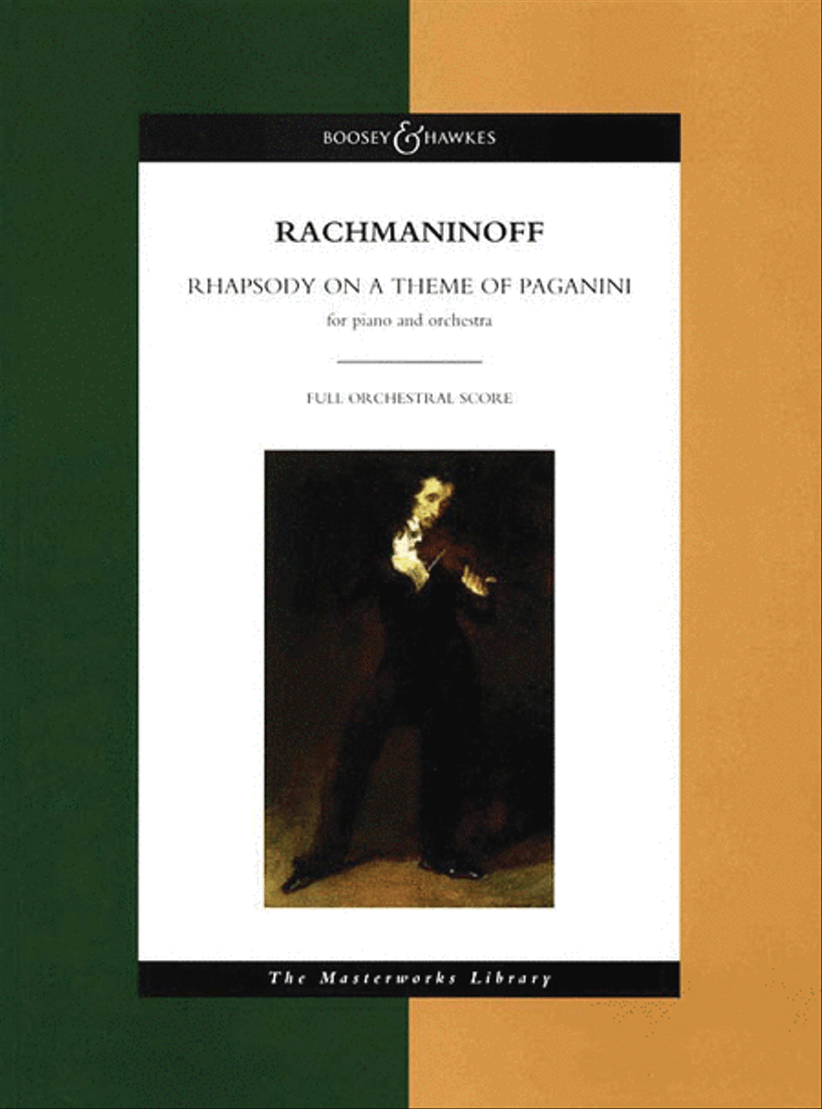 Rhapsody on a Theme of Paganini, Op. 43 Orchestra scores gallery preview page 1