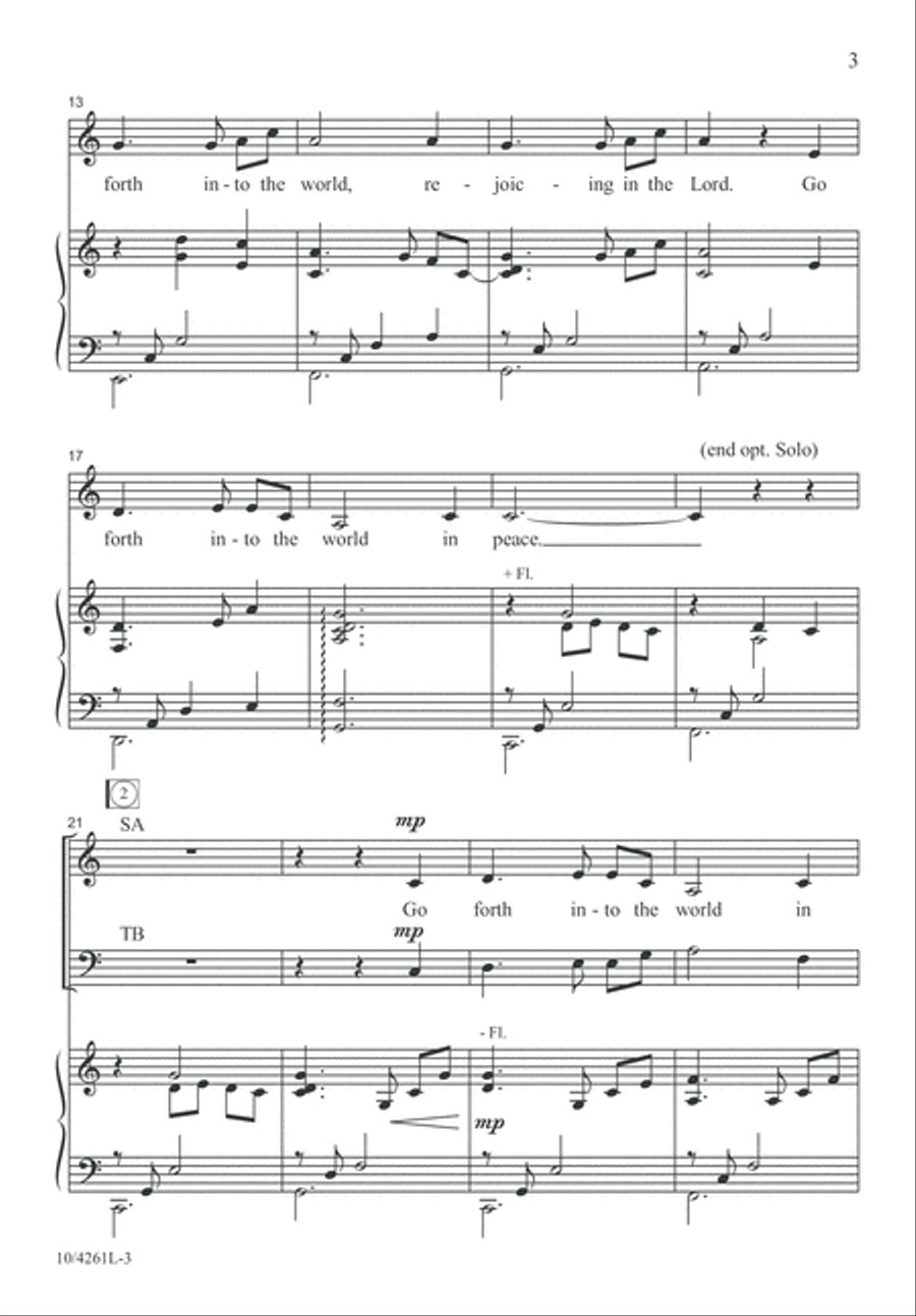 Celtic Benediction 4-Part scores gallery preview page 4
