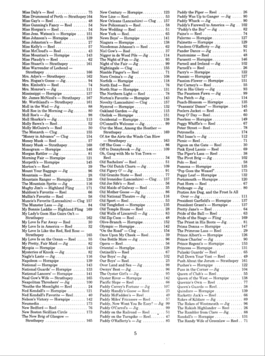 Ryan's Mammoth Collection of Fiddle Tunes Violin scores gallery preview page 5