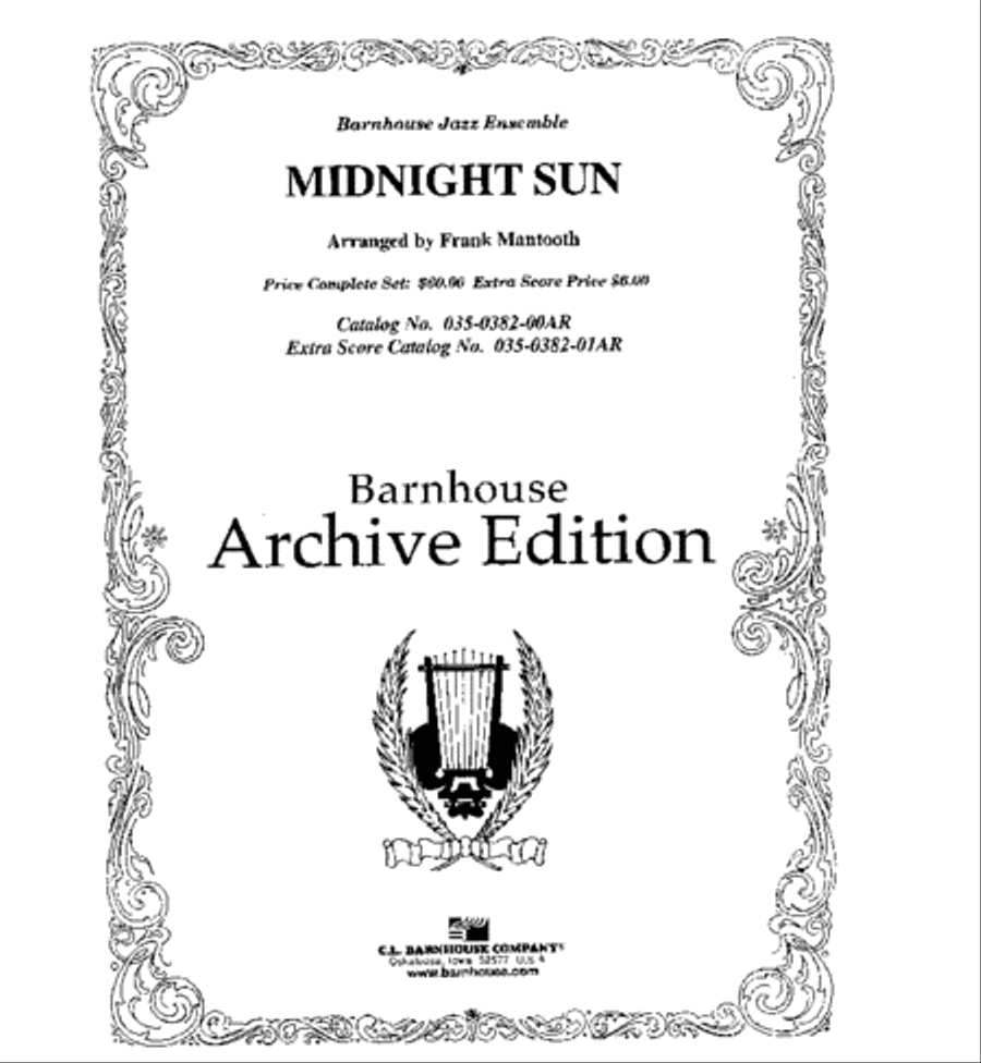 Midnight Sun Jazz Ensemble scores gallery preview page 2