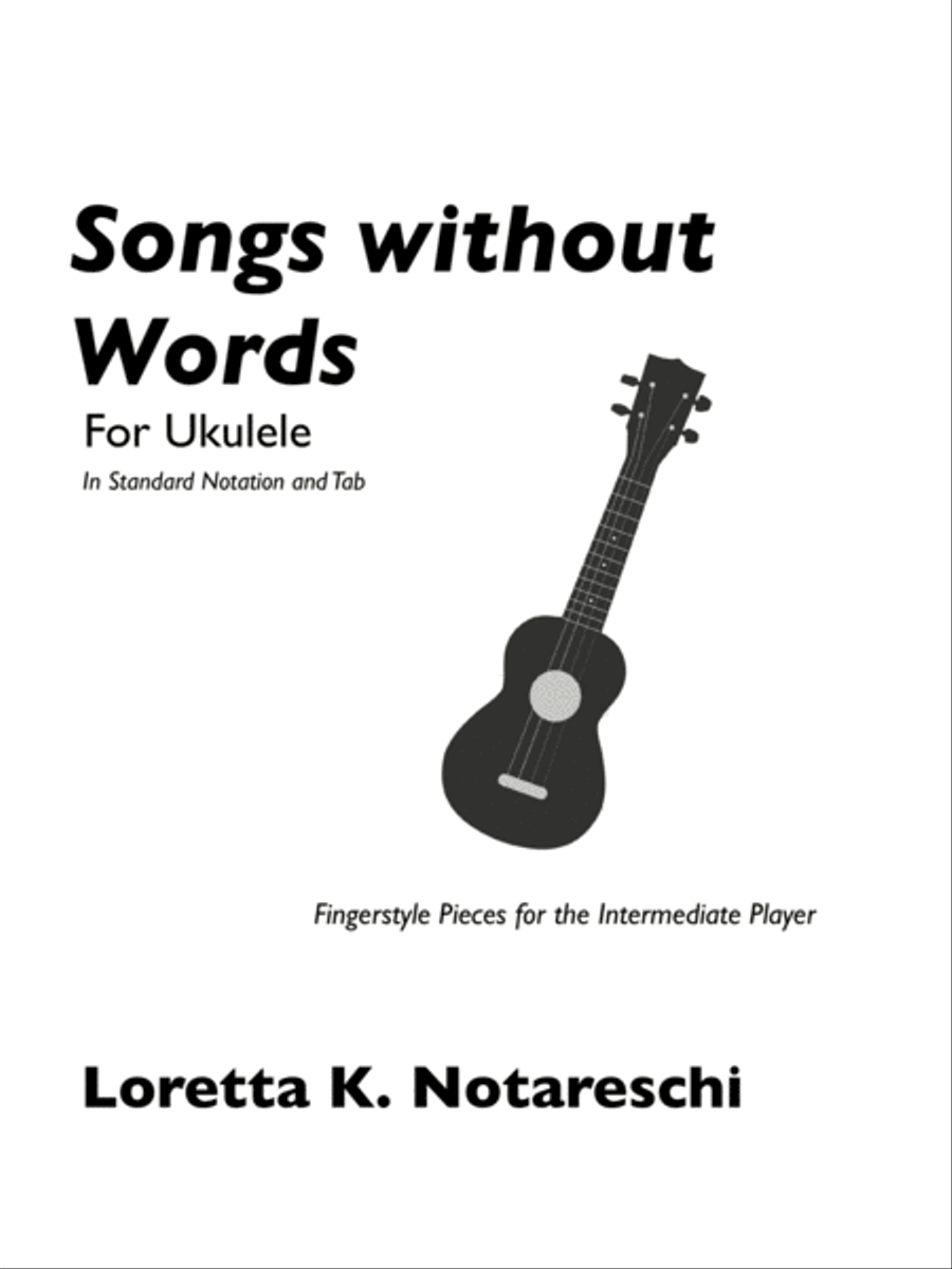 Songs without Words Ukulele scores gallery preview page 1