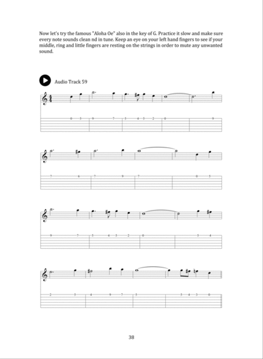 The Complete Acoustic Lap Steel Guitar Method Acoustic Guitar scores gallery preview page 4
