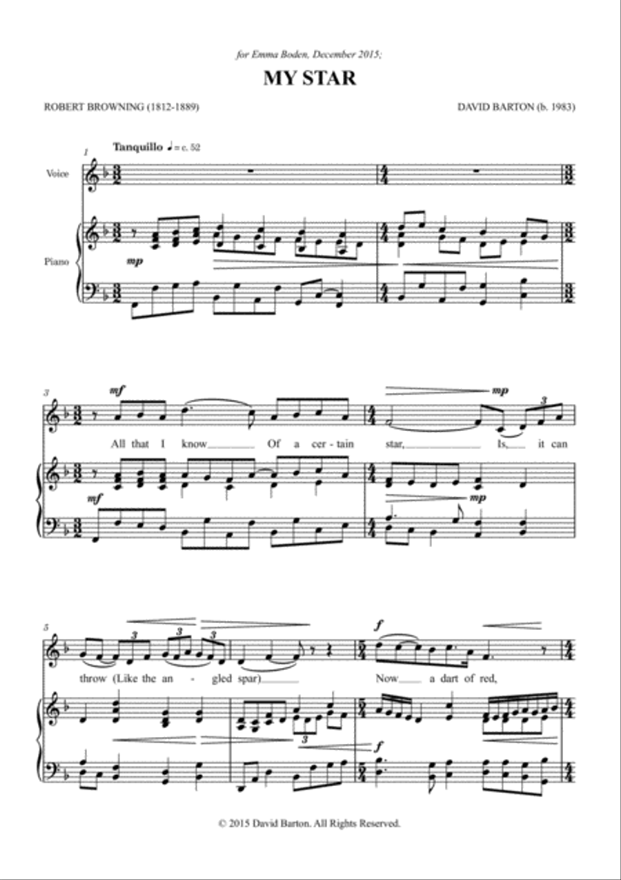 My Star Voice scores gallery preview page 3