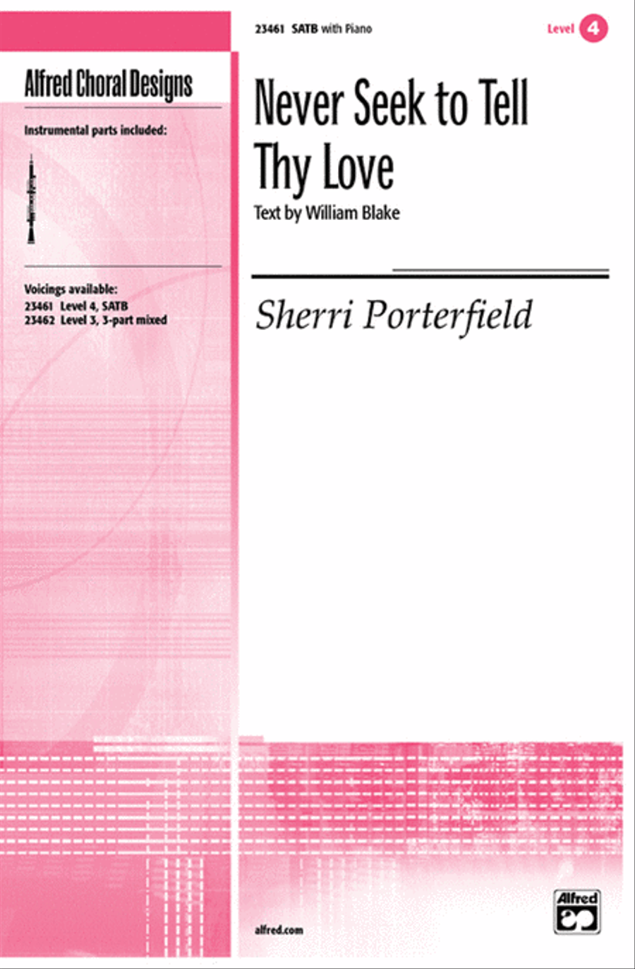 Never Seek to Tell Thy Love 4-Part scores gallery preview page 1