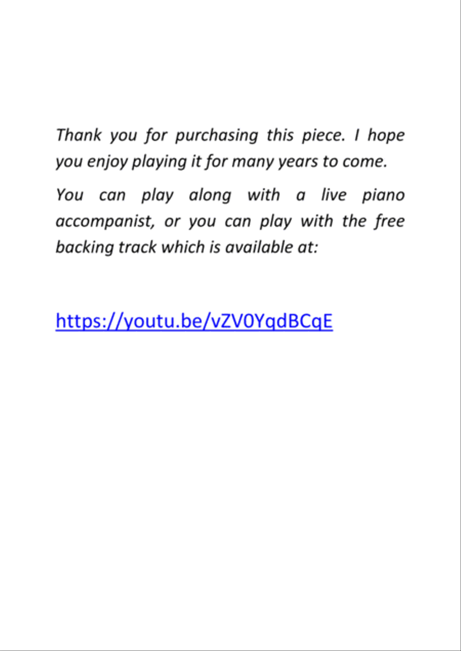 Nessun Dorma - trumpet and piano with FREE BACKING TRACK to play along Trumpet Solo scores gallery preview page 2