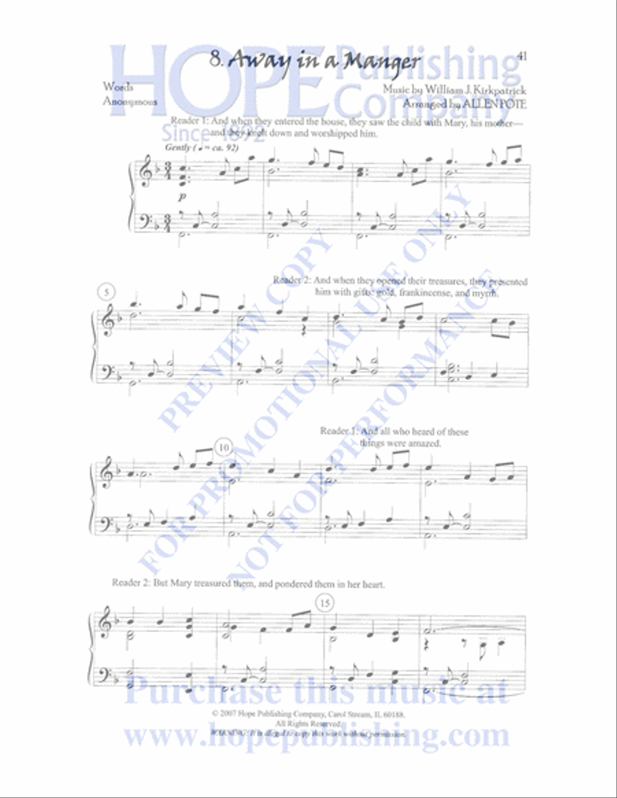 By Heaven's Light Choir scores gallery preview page 42