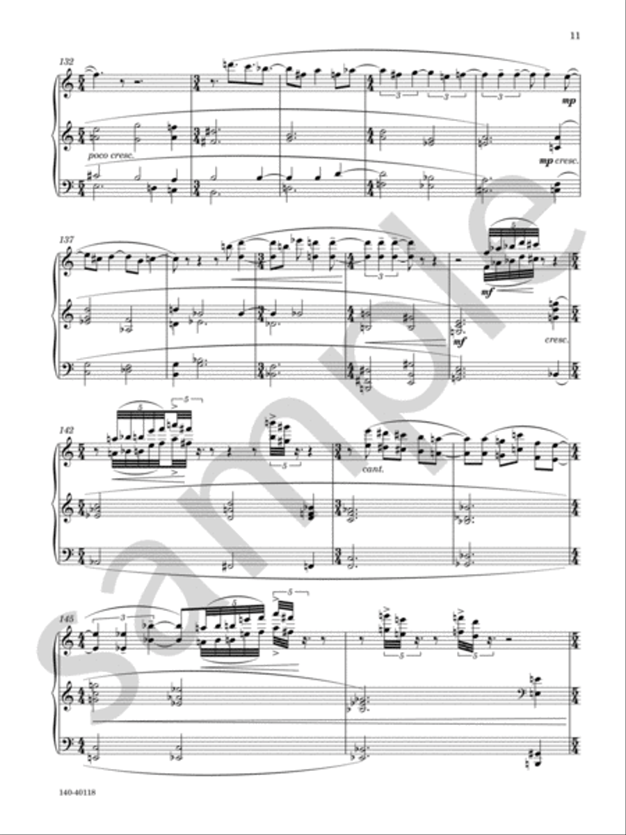 Sonata For Piano Sonata For Piano Chamber Music scores gallery preview page 12